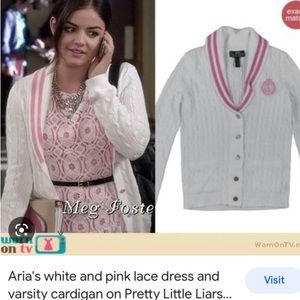 Pink and white dress ASO PRETTY LITTLE LIARS ARIA